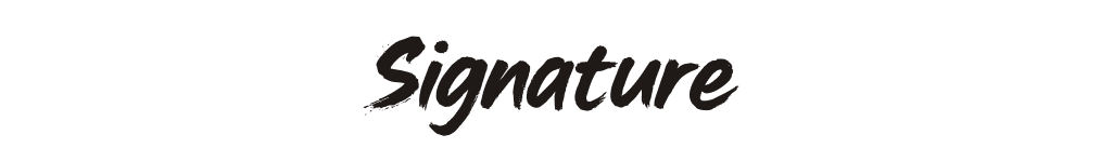 Signature